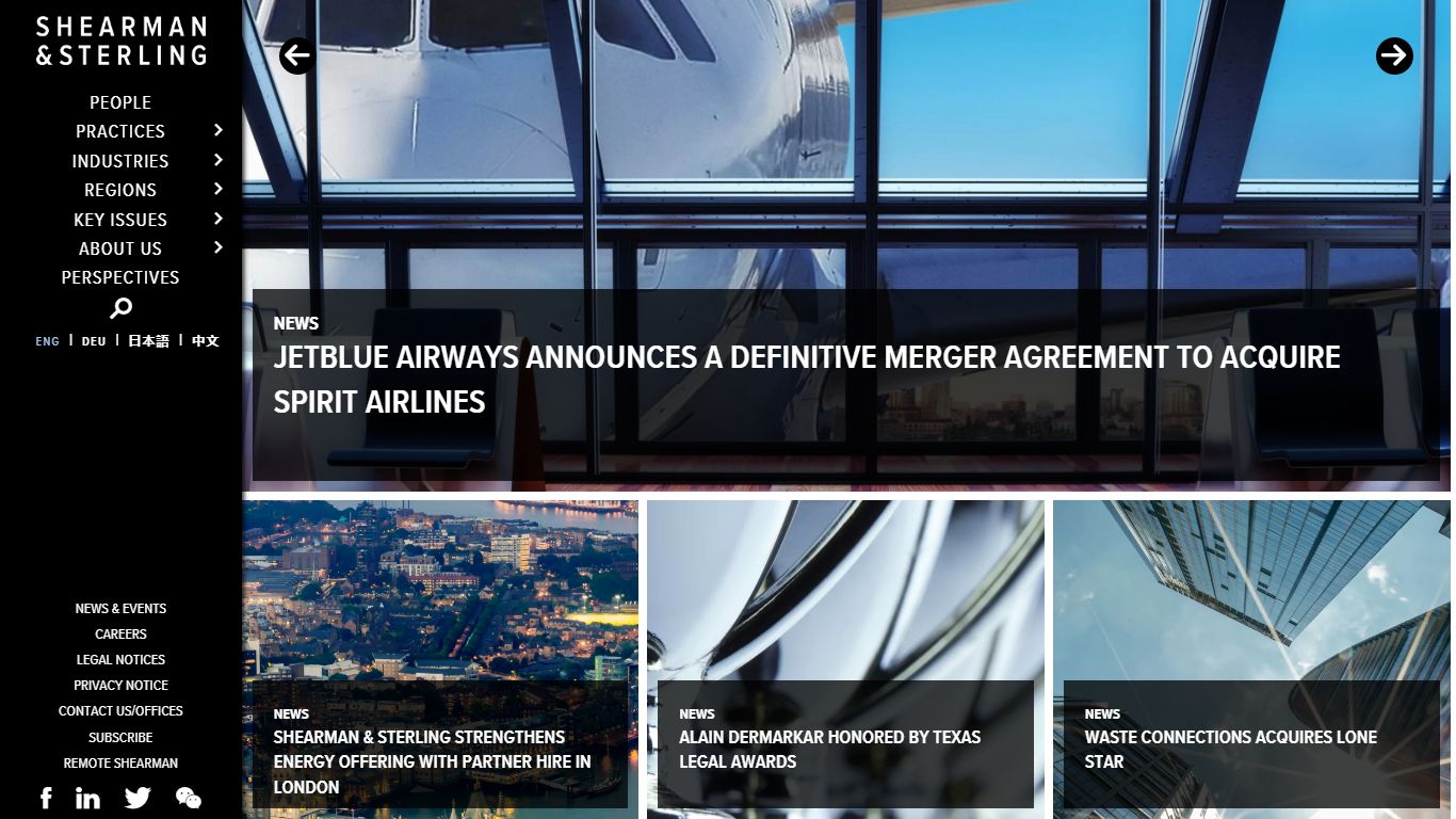 Global Law Firm | Shearman & Sterling
